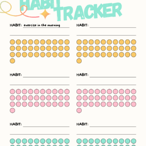 Habit Tracker pdf document